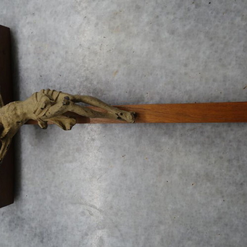 Crucifix used on wooden cross vintage