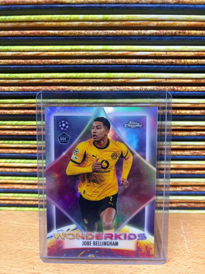 2025-26 Topps Chrome UEFA Wonderkids Refractor Jobe Bellingham RC new