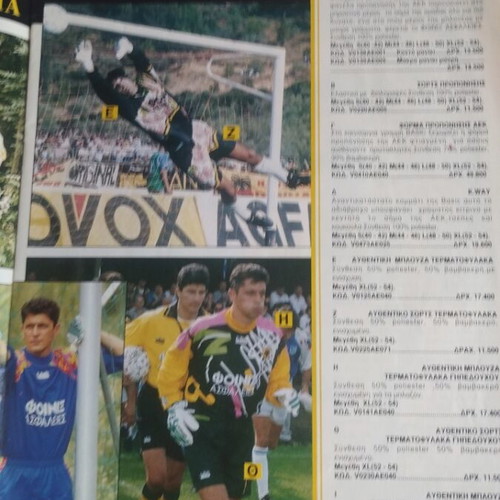 Aek collectible product catalog used, Basic 1994