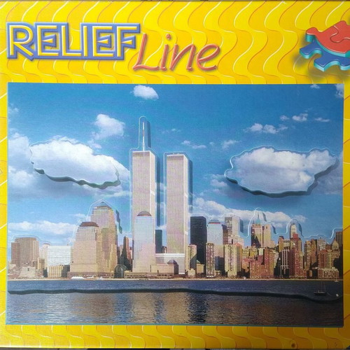 Ravensburger 890 Relief Line puzzle new, embossed