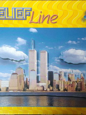 Ravensburger 890 Relief Line puzzle new, embossed