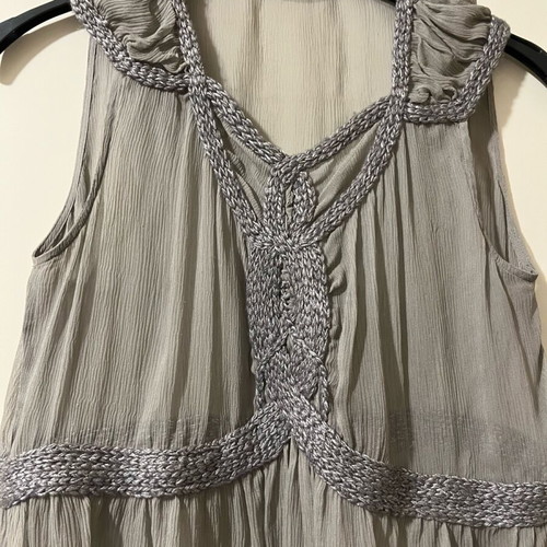 Sita Murt see through blouse like new, grey, size S