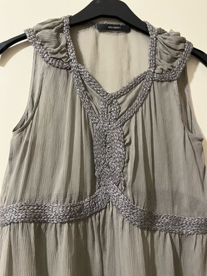 Sita Murt see through blouse like new, grey, size S
