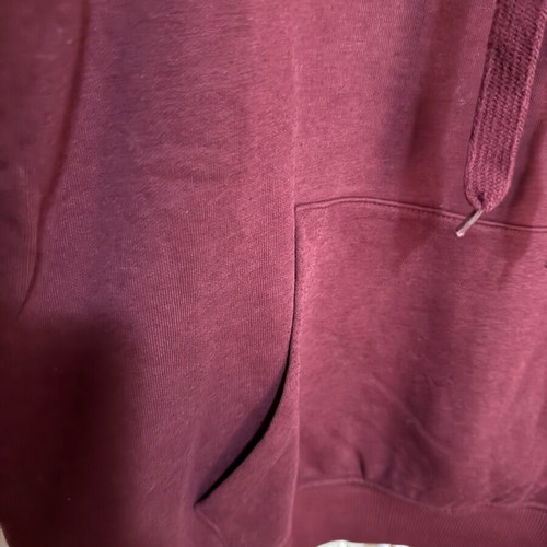Women's sweatshirt used, burgundy, size M