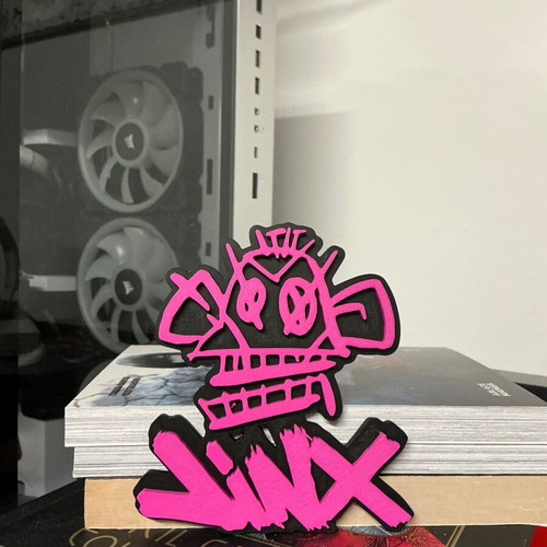 Arcane Jinx logo decorative item new, PLA