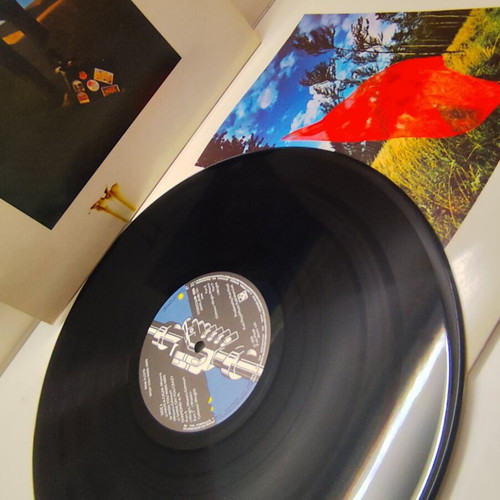 Pink Floyd Wish You Were Here vinyl LP album near mint Greek edition