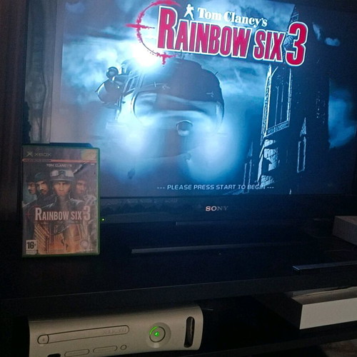 Tom Clancy's Rainbow Six 3 Xbox Original used without manual