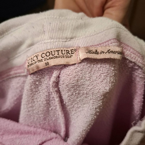 Juicy Couture sweatpants used, pink, for 10-year-old girl