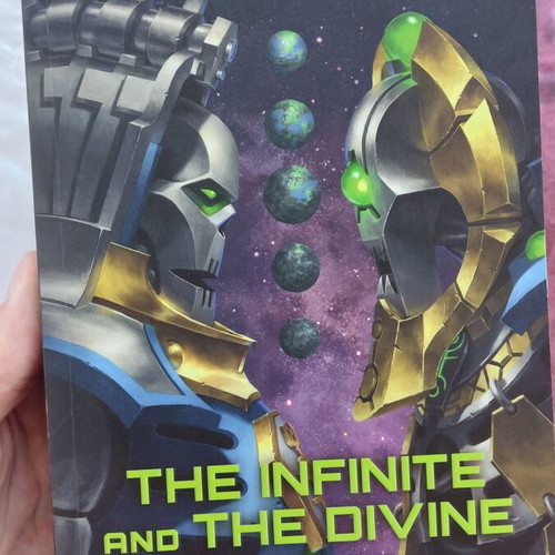 Warhammer 40k The Infinite and the Divine novel like new, English