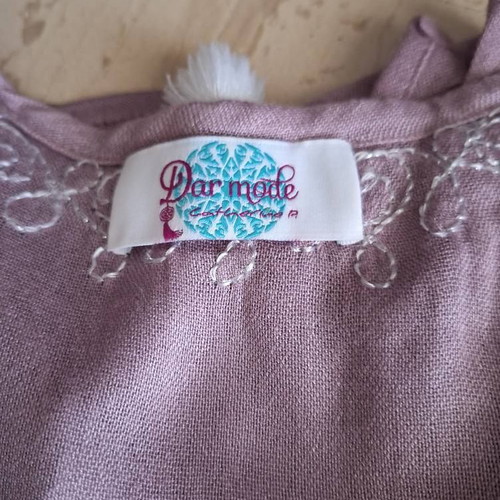 Handmade Caftan with Silver Threads and Embroidery by Dar mode