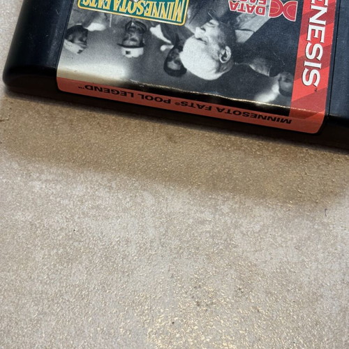 Minnesota Fats Pool Legend Sega Genesis game