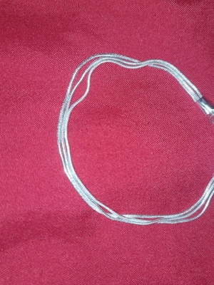 Bracelet handmade silver color new