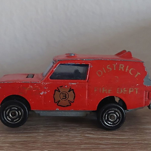 Majotette vintage fire truck used