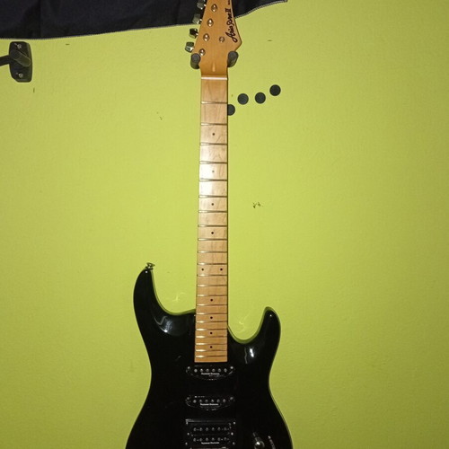 Aria Pro II Magna electric guitar used with custom upgrades