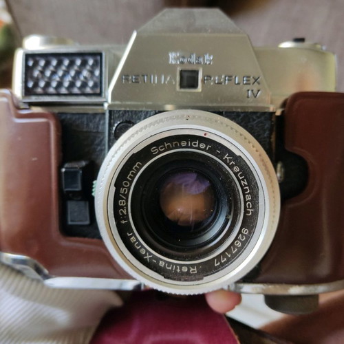 Kodak Retina Reflex IV camera used