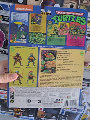 TMNT Michaelangelo figure new, Nickelodeon