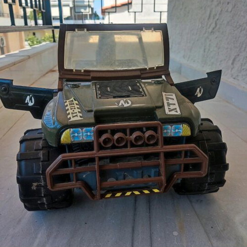 Action Man military jeep used, collectible
