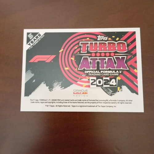 Topps F1 Turbo Attax Formula 1 2024 card new