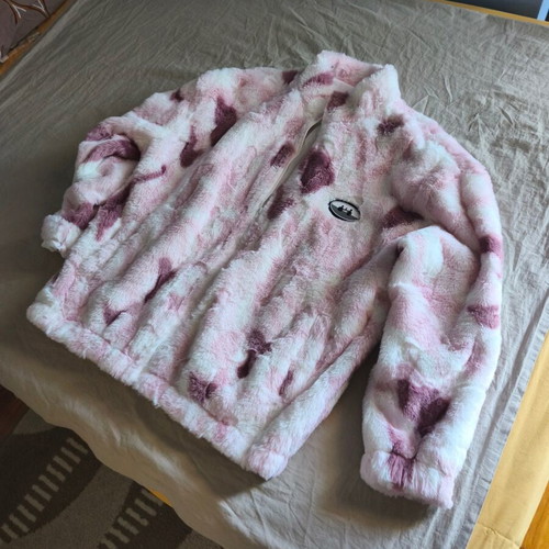 Men's Modern Coat Pink Size M New