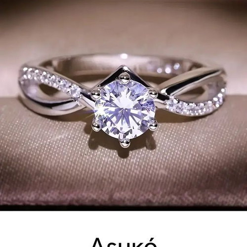Rings made to order, size No.5-12, silver color, copper material