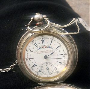 Ρολόι τσέπης K SERKISOF OTOMAN χρον γύρω στο 1870 τις zenit