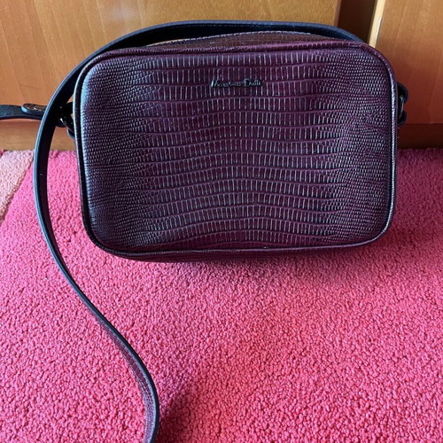 Massimo Duti shoulder bag new burgundy
