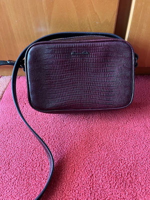Massimo Duti shoulder bag new burgundy