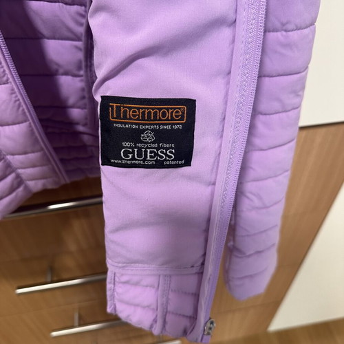 Guess lightweight purple jacket, size S
