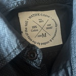 Native Code men's button-up shirt medium, like new, blue
