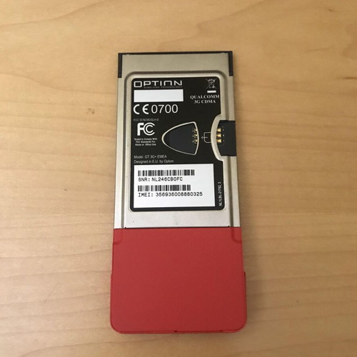 Vodafone Mobile Connect 3G/GPRS PCMCIA used