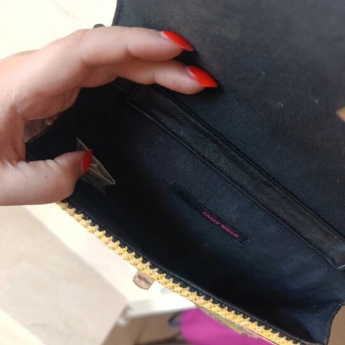 Shoulder bag like new, colorful summer style