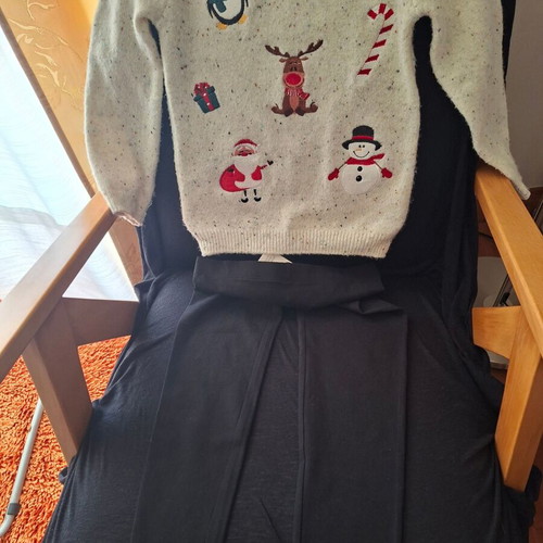M&S Leggings and Primark Sweater Set New for Girls 6-7 Years