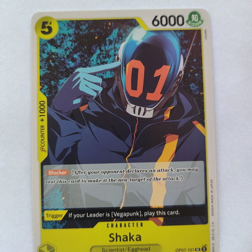 One Piece Shaka OP07-101 card new