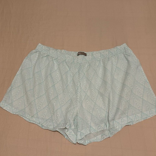 Bottom pijama large white turquoise like new