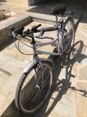 Bianchi women's city bicycle used with 26 inch wheels and gears