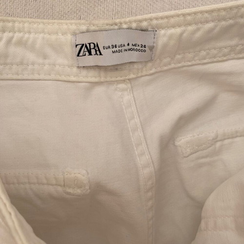 Zara White Cargo Jeans and H and M Jeans Like New
