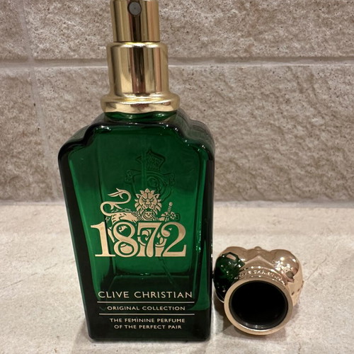 Clive Christian 1872 empty bottle used, 50 ml