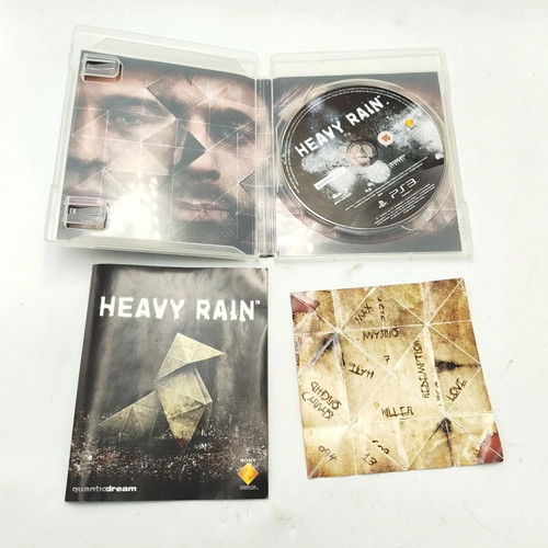 Heavy Rain PlayStation 3 game like new with manual