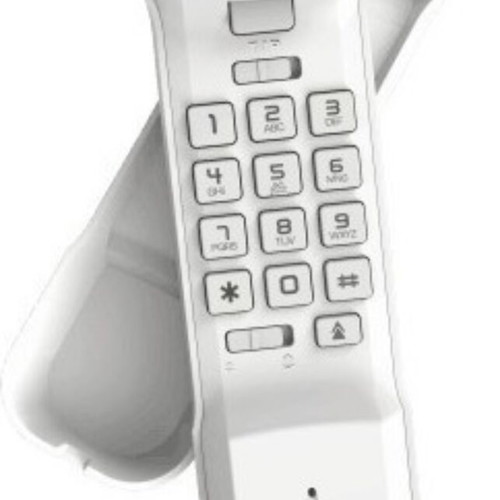 Alcatel T06 Wired Fix Phone new, white