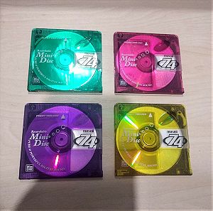 maxell 74 Mini Disc 4τεμαχια