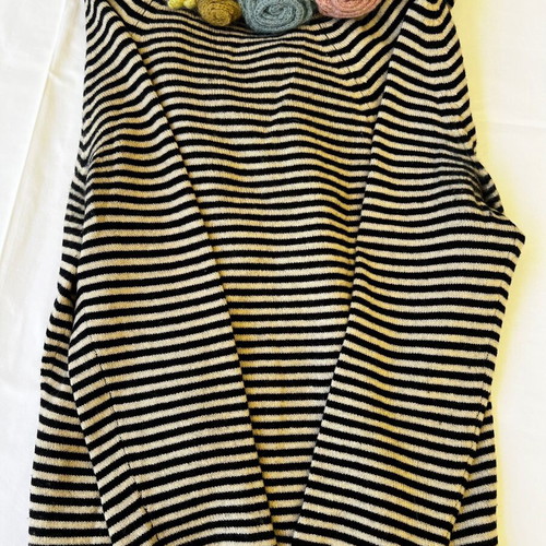 Hoss Intropia cardigan wool used, multicolor with flowers