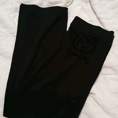 Oysho Hello Kitty sweatpants new, black, homewear
