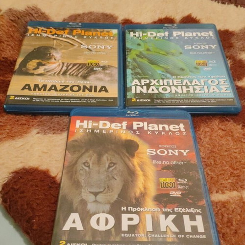 Blu-Ray documentaries set of 6, new with subtitles