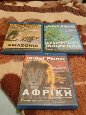 Blu-Ray ντοκιμαντέρ καινούργια, σετ 6, με υπότιτλους