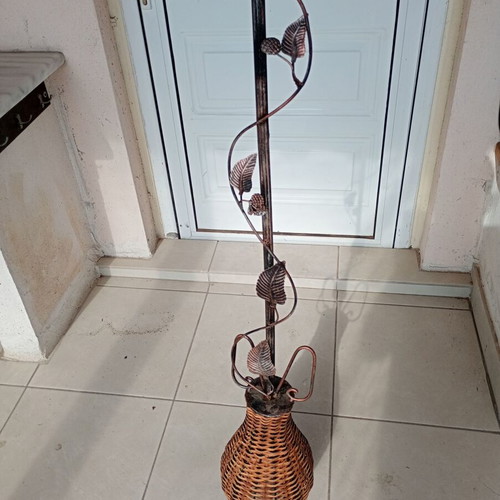 Floor candlestick used, height 1.20 m