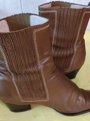 Vero Cuoio boots used brown size 39 Italy
