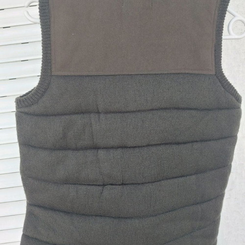 Zara olive knit vest for boys 9-10 years new, warm with pockets