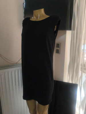 Mango black dress Large like new, minimal design
