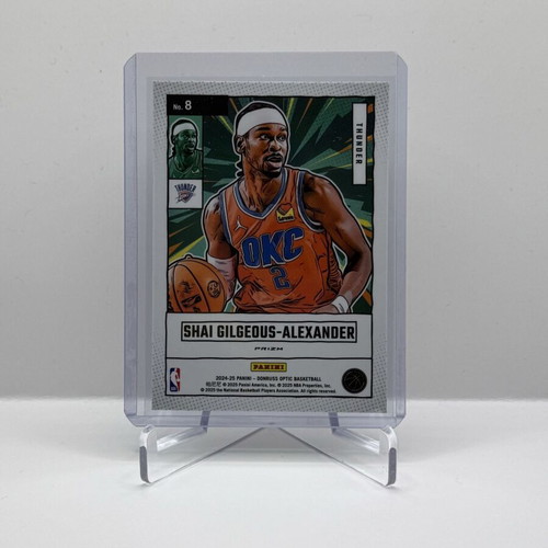 2024-25 Donruss Optic Basketball Shai Gilgeous-Alexander Net Marvels Silver Prizm like new