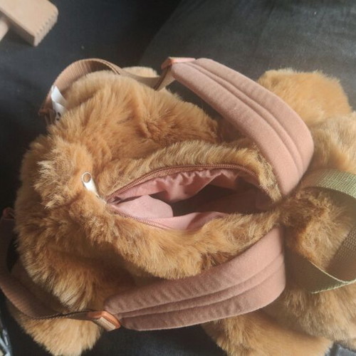 Teddy bear backpack like new
